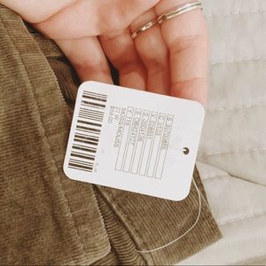 NWT Bootcut BDG Cords